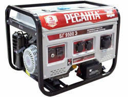 Ресанта БГ 9500 Э Генератор бензино-газовый 64/1/49 Ресанта БГ 9500 Э Генератор бензино-газовый 64/1/49