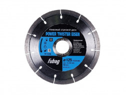 Алмазный диск 230-22.2 FUBAG Power Twister Eisen 82230-3 Алмазный диск 230-22.2 FUBAG Power Twister Eisen 82230-3