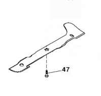 Нож для трактора левый Husqvarna 5815179-01 Нож для трактора левый Husqvarna 5815179-01