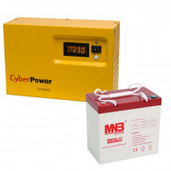 Инвертор CyberPower CPS 600 E + АКБ 55 Ач Инвертор CyberPower CPS 600 E + АКБ 55 Ач
