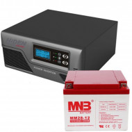 Комплект ИБП Hiden Control HPS20-0612 + АКБ 28 Ач Комплект ИБП Hiden Control HPS20-0612 + АКБ 28 Ач