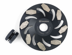 Алмазная чашка для УШМ 125х22,2/М14 средняя шлифовка зерно 50 HUSQVARNA G1045 5430934-74 (до М200) Алмазная чашка для УШМ 125х22,2/М14 средняя шлифовка зерно 50 HUSQVARNA G1045 5430934-74 (до М200)