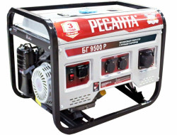 Ресанта БГ 9500 Р Генератор бензино-газовый 64/1/53 Ресанта БГ 9500 Р Генератор бензино-газовый 64/1/53