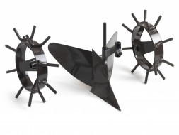 Принадлежность к культиватору HUSQVARNA TF224/TF334/TF434P Выравниватель кромок с колёсами 9665452-01 Принадлежность к культиватору HUSQVARNA TF224/TF334/TF434P Выравниватель кромок с колёсами 9665452-01